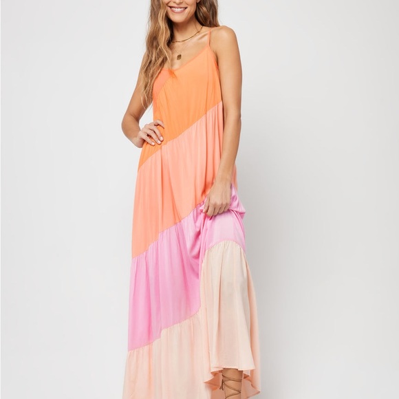 🆕 L*space Leona Dress in Peche Punch  size XS - Picture 4 of 7